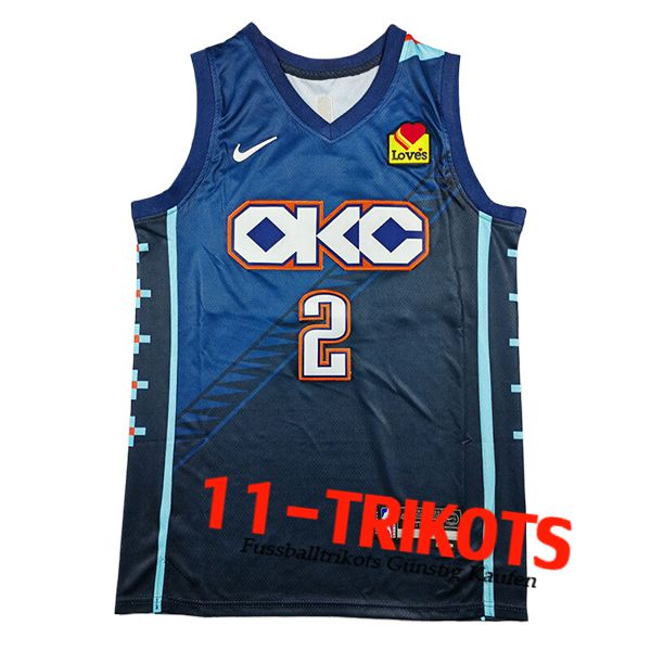 Oklahoma City Thunder (GILGEOUS-ALEXANDER #2) 2025/26 Blau -02 Oklahoma City Thunder (GILGEOUS-ALEXANDER #2) 2025/26 Blau -02