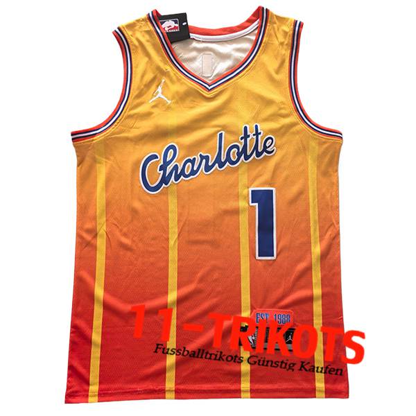 Charlotte Hornets (BALL #1) 2025/26 Orange Charlotte Hornets (BALL #1) 2025/26 Orange
