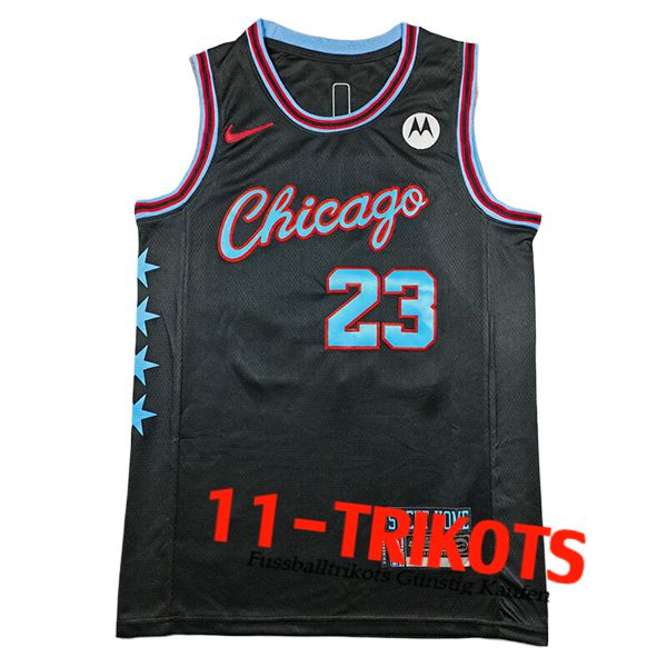 Chicago Bulls (JORDAN #23) 2025/26 Schwarz/Blau Chicago Bulls (JORDAN #23) 2025/26 Schwarz/Blau