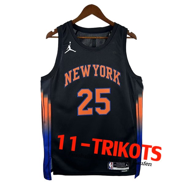 New York Knicks (BRIDGES #25) 2025/26 Schwarz/Blau/Orange