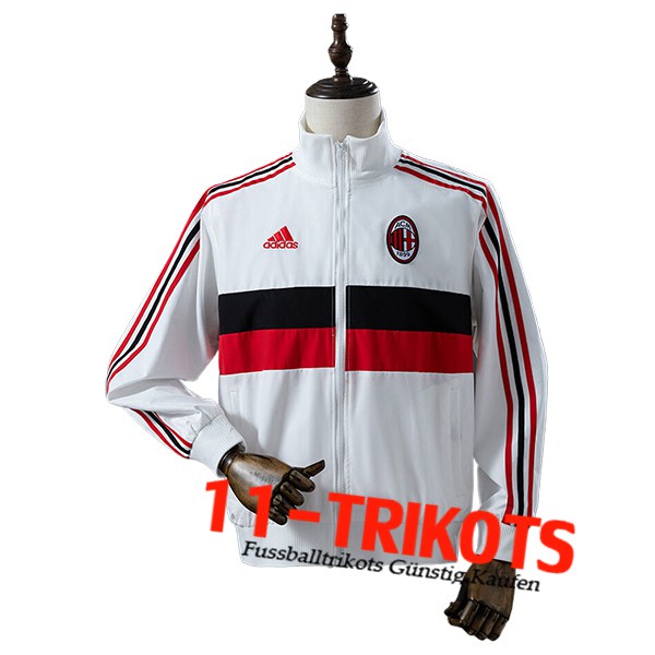 AC Milan Windjacke Weiß/Rot/Schwarz 2025/2026