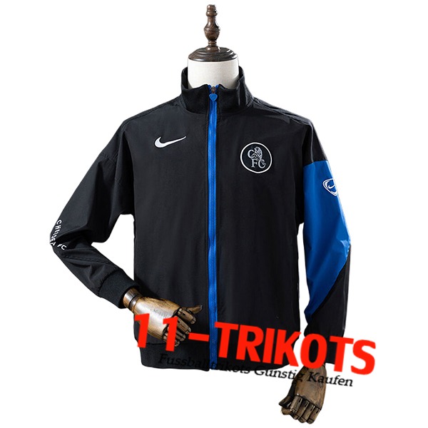 FC Chelsea Windjacke Schwarz/Blau 2025/2026