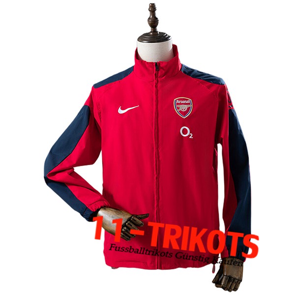 Arsenal Windjacke Rot/Blau 2025/2026 Arsenal Windjacke Rot/Blau 2025/2026