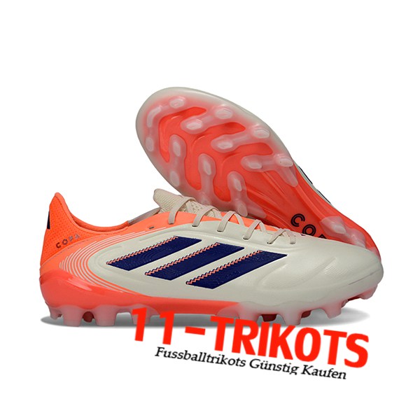 Copa Fussballschuhe PURE III ELITE Beige/Orange/Blau