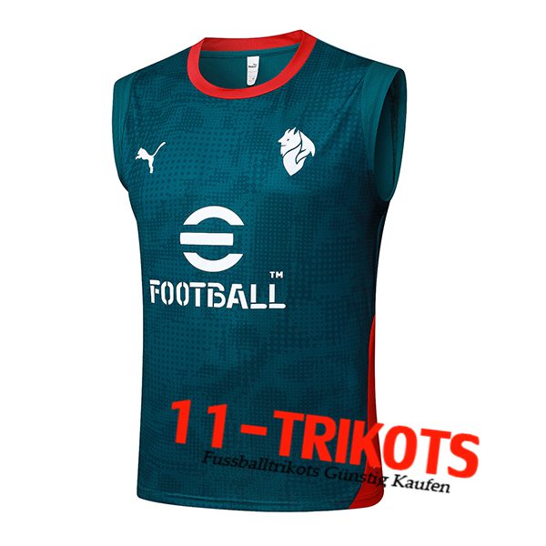 AC Milan Tanktops Groente/Rood 2025/2026 AC Milan Tanktops Groente/Rood 2025/2026