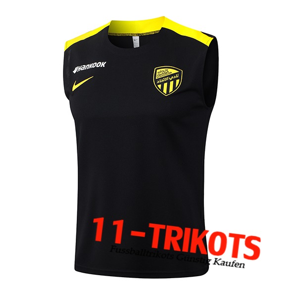 Al-Ittihad Tanktops Zwart/Geel 2025/2026