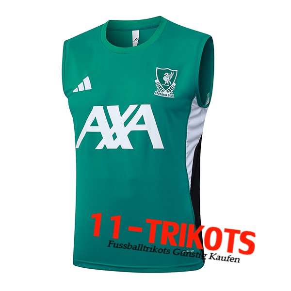 FC Liverpool Tanktops Groente/Wit/Zwart 2025/2026 FC Liverpool Tanktops Groente/Wit/Zwart 2025/2026