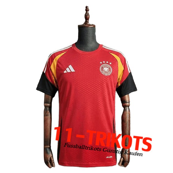 Duitsland Training T-Shirt Rood/Geel/Zwart 2025/2026
