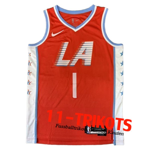 Los Angeles Clippers NBA shirts (HARDEN #1) 2025/26 Rood/Wit/Blauw