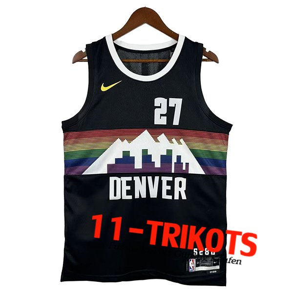Denver Nuggets NBA shirts (MURRAY #27) 2025/26 Zwart Denver Nuggets NBA shirts (MURRAY #27) 2025/26 Zwart