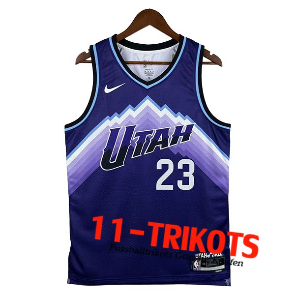Utah Jazz NBA shirts (MARKKANEN #23) 2025/26 Purper