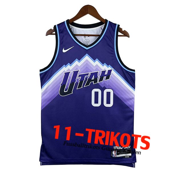 Utah Jazz NBA shirts (MARKKANEN #00) 2025/26 Purper