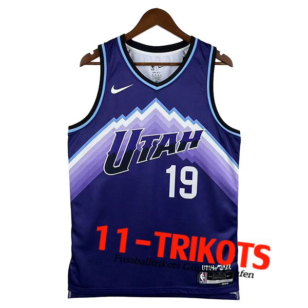 Utah Jazz NBA shirts (GARLAND #19) 2025/26 Purper