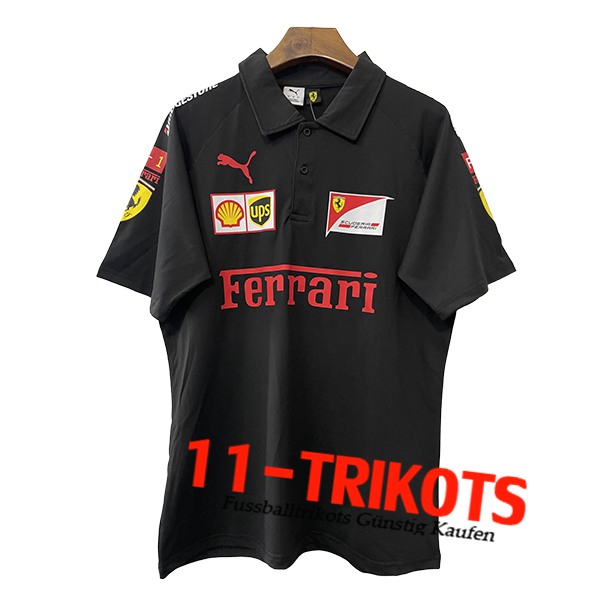 Polo F1 Scuderia Ferrari Team Zwart 2025