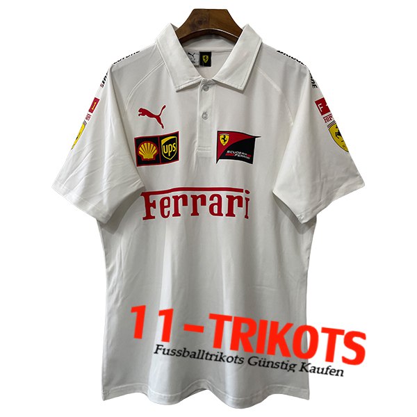 Polo F1 Scuderia Ferrari Team Wit 2025