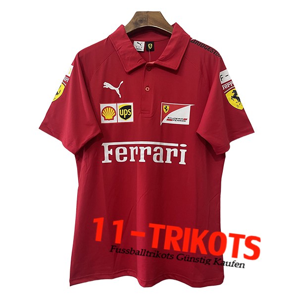 Polo F1 Scuderia Ferrari Team Rood 2025