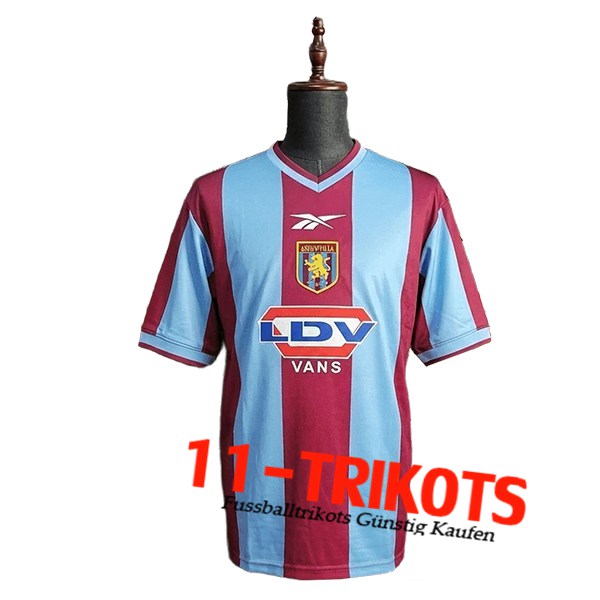 Aston Villa Retro Thuisshirt 1999/2000