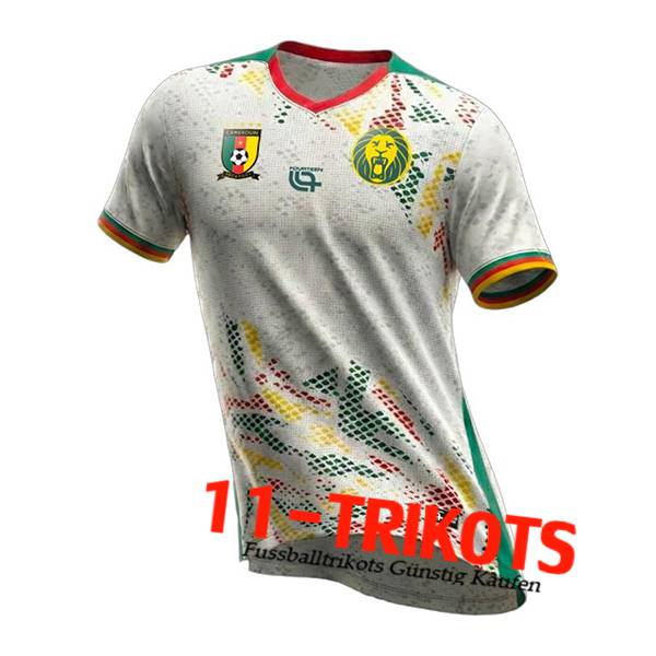 Neues Kamerun Afcon Edition Auswärtstrikot 2025 Neues Kamerun Afcon Edition Auswärtstrikot 2025