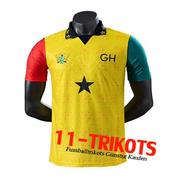 Ghana Fussball Trikots Special Edition Gelb 2025/2026 Ghana Fussball Trikots Special Edition Gelb 2025/2026
