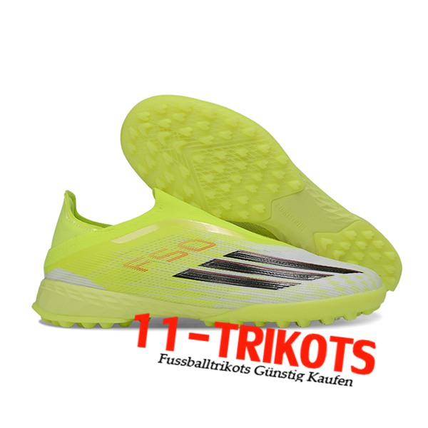 Adidas Voetbalschoenen F50 Pro Laceless TF Geel/Zwart