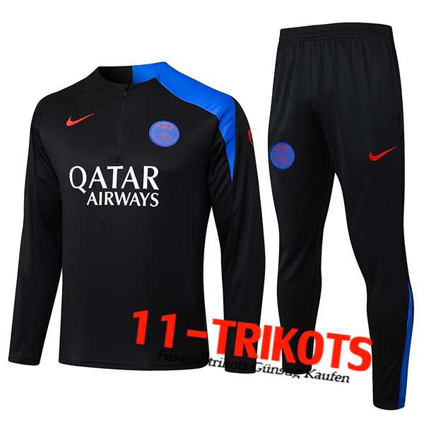 PSG Trainingspak Zwart/Blauw 2025/2026