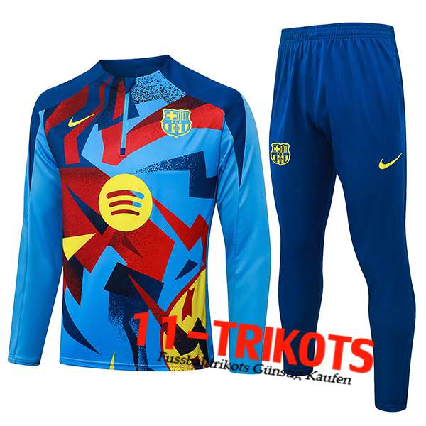 FC Barcelona Trainingspak Blauw/Rood/Geel 2025/2026