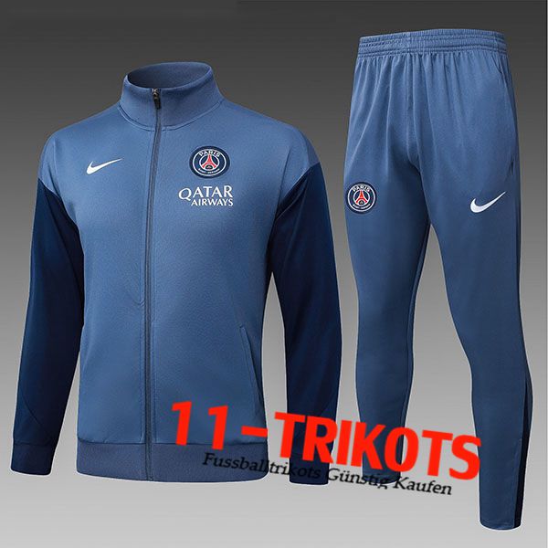 PSG Trainingspak jack Kinderen Grijs/Blauw 2025/2026