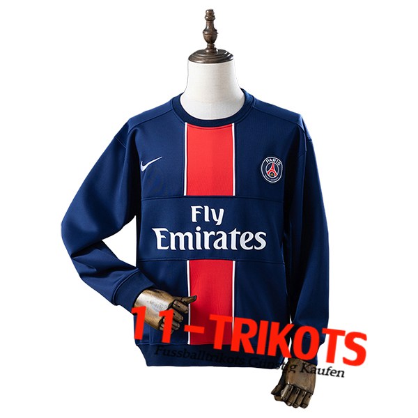 PSG Trainings Sweatshirt Blauw/Rood 2025/2026 PSG Trainings Sweatshirt Blauw/Rood 2025/2026