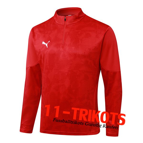 PUMA Trainings Sweatshirt Rood 2025/2026 PUMA Trainings Sweatshirt Rood 2025/2026