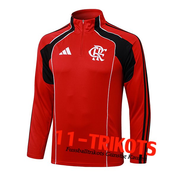 Flamenco Trainings Sweatshirt Rood/Zwart 2025/2026