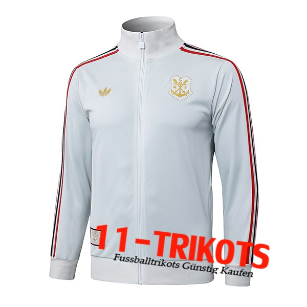 Flamenco Trainingsjack Lichtgrijs 2025/2026 Flamenco Trainingsjack Lichtgrijs 2025/2026