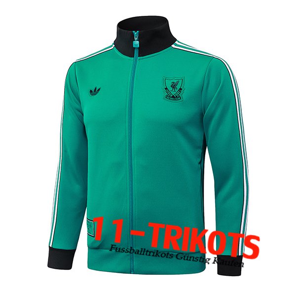 FC Liverpool Trainingsjack Groente/Wit/Zwart 2025/2026 FC Liverpool Trainingsjack Groente/Wit/Zwart 2025/2026