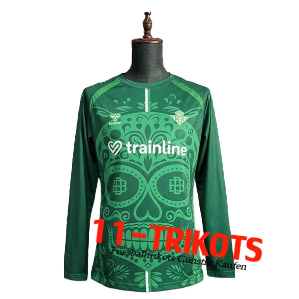 Real Betis Lange Mouwens Voetbalshirts Special Edition Groente 2025/2026