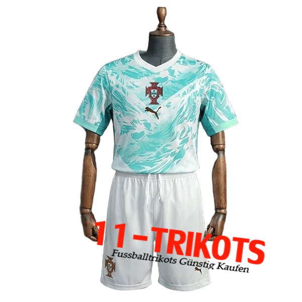 Portugal Kinderen Uitshirt 2026/2027 Portugal Kinderen Uitshirt 2026/2027