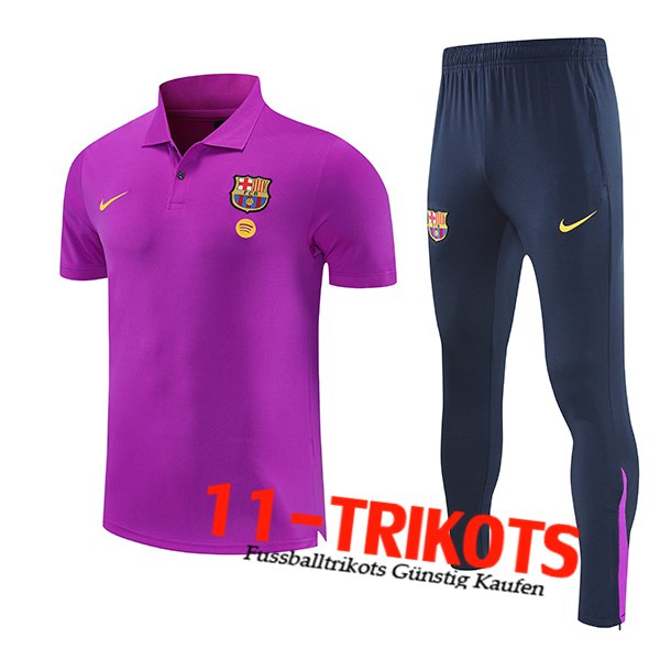 FC Barcelona Poloshirt lila 2025/2026 -02