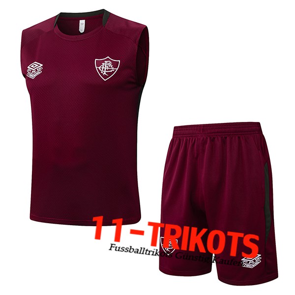 Fluminense Trainings-Tanktops Rot 2025/2026