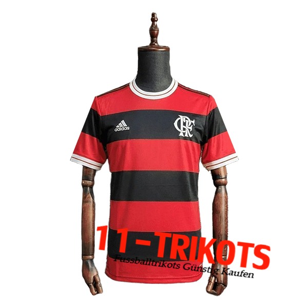 Flamengo Fussball Trikots Retro Commemorative Edition Schwarz/Rot 2018