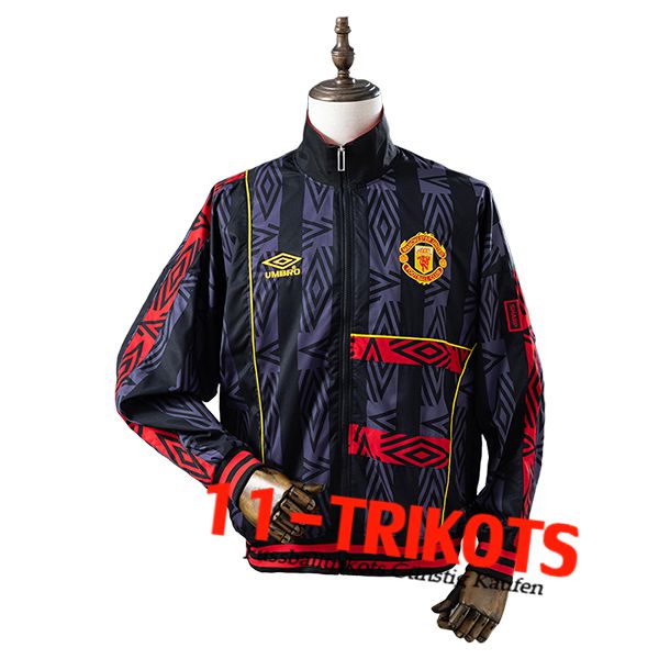 Manchester United Windjacke lila/Schwarz/Rot 2025/2026