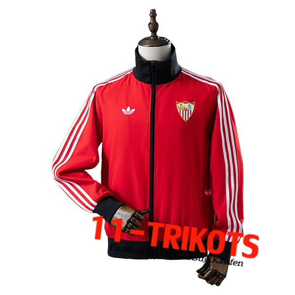 Seville Windjacke Rot/Weiß/Schwarz 2025/2026