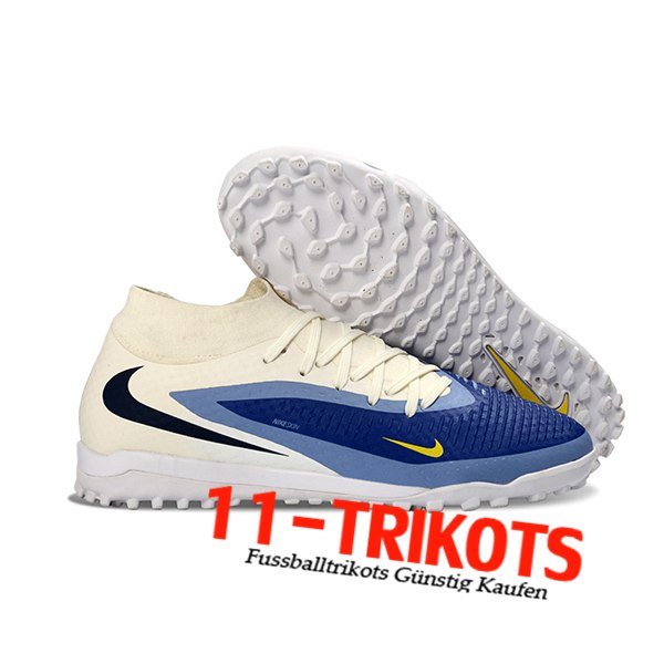 Nike Fussballschuhe Phantom GX III Elite TF Blau/Beige -02 Nike Fussballschuhe Phantom GX III Elite TF Blau/Beige -02