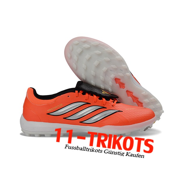 Adidas Fussballschuhe PREDATOR LEAGUE FT TURF Orange/Grau