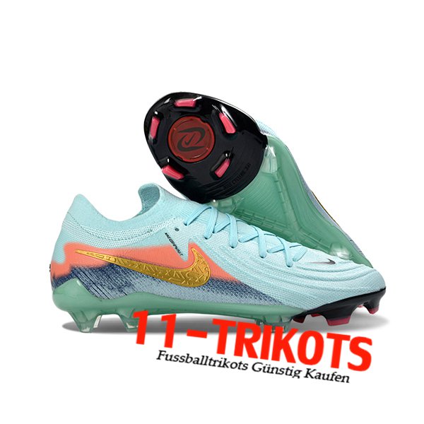 Nike Fussballschuhe Phantom Luna Elite NU FG Grün/Blu/Rosa Nike Fussballschuhe Phantom Luna Elite NU FG Grün/Blu/Rosa