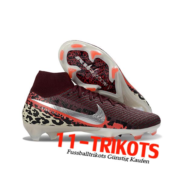 Nike Fussballschuhe Air Zoom Mercurial Superfly IIX Elite FG Braun/Orange