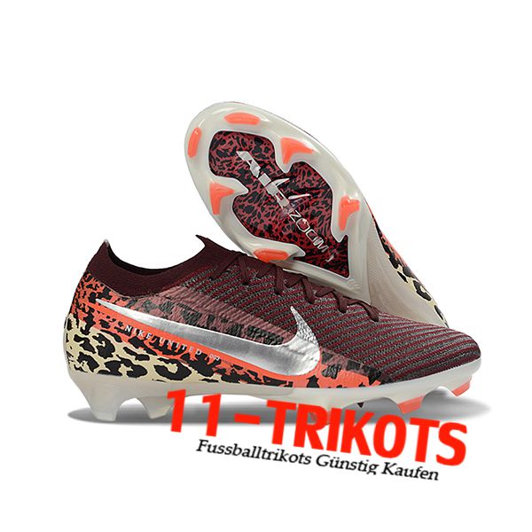 Nike Fussballschuhe AIR Zoom Mercurial Vapor 16 Elite XXV FG Braun/Orange