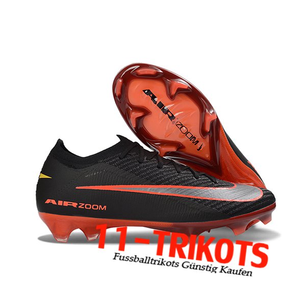 Nike Fussballschuhe AIR Zoom Mercurial Vapor 16 Elite XXV FG Schwarz/Orange