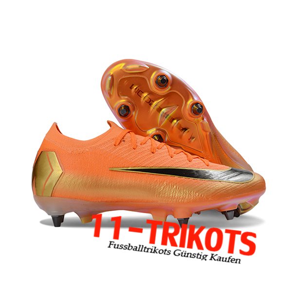 Nike Fussballschuhe AIR ZOOM MERCURIAL VAPOR XVI ELITE SG-PRO Orange/Schwarz Nike Fussballschuhe AIR ZOOM MERCURIAL VAPOR XVI ELITE SG-PRO Orange/Schwarz