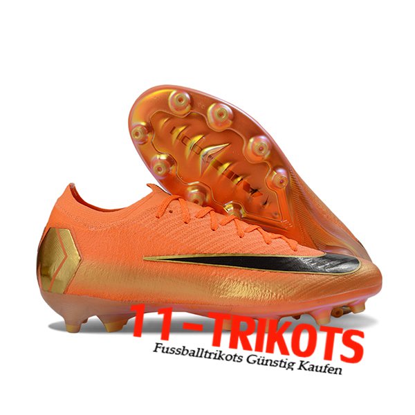 Nike Fussballschuhe AIR Zoom Mercurial Vapor 16 Elite XXV AG Orange/Schwarz -02