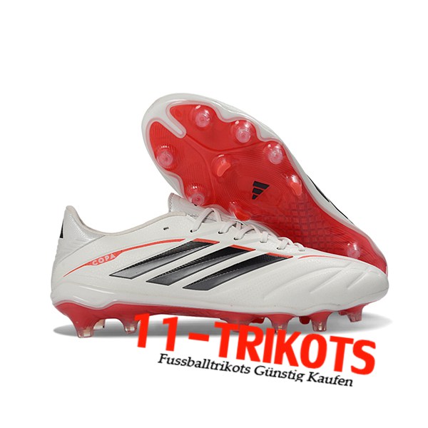 Copa Fussballschuhe PURE IV ELITE FG Weiß/Schwarz/Rot