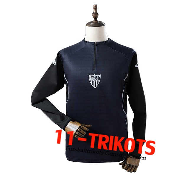 Malaga CF Training Sweatshirt Schwarz 2025/2026