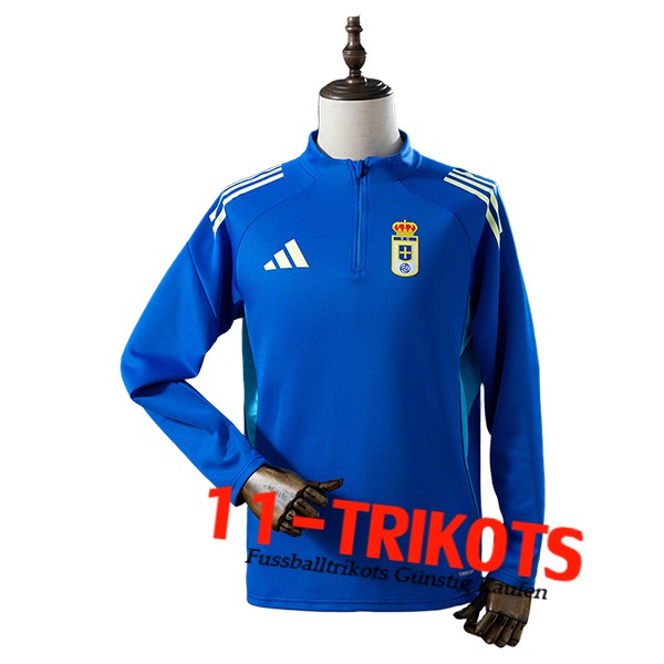 Real Oviedo Training Sweatshirt Blau 2025/2026